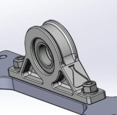 Translab Billet VC carrier bearing Assembly for WAGO Viscous couplers