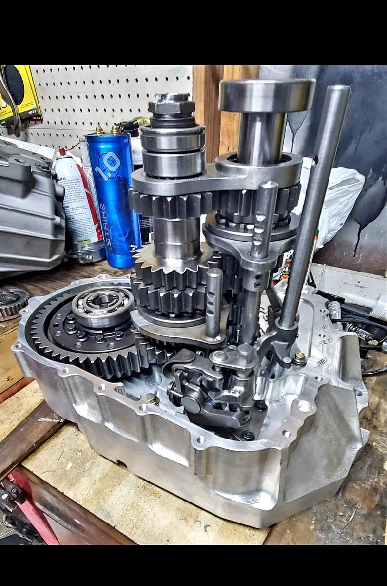 B SERIES DOG 1-4HD RACE SET, CUFF, FINAL DRIVE AND FORK MADE TO ORDER