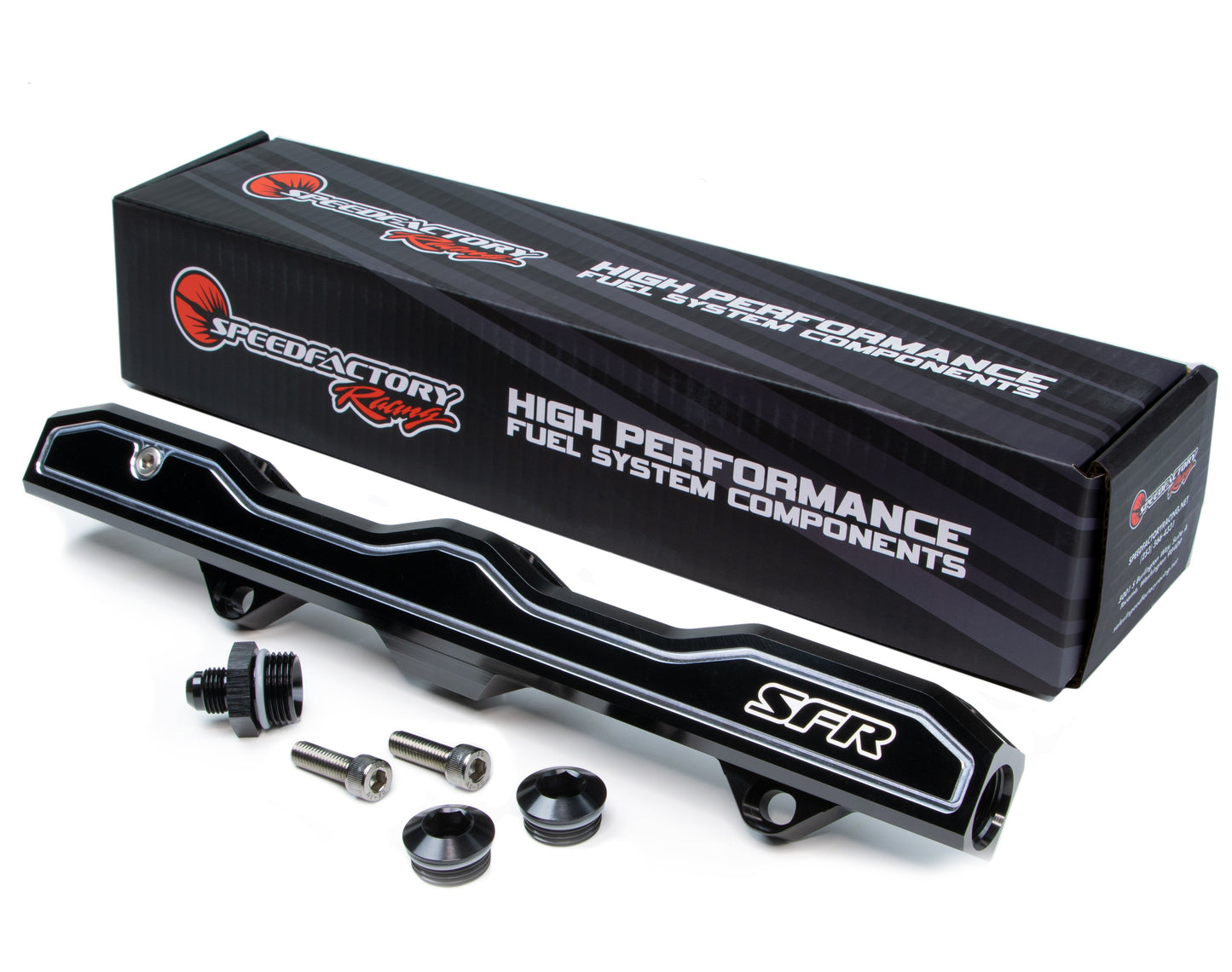 SpeedFactory Racing Billet K-Series 10AN Mega Flow Fuel Rail
