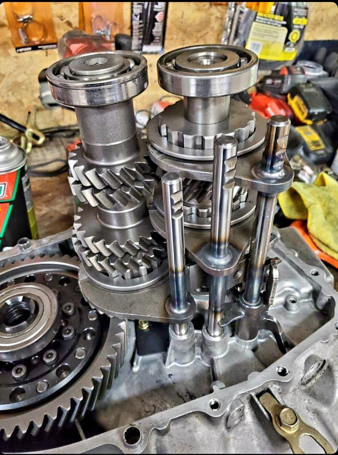 helical cut gear K SERIES 1-5 DOG BOX SET HELICAL CUT