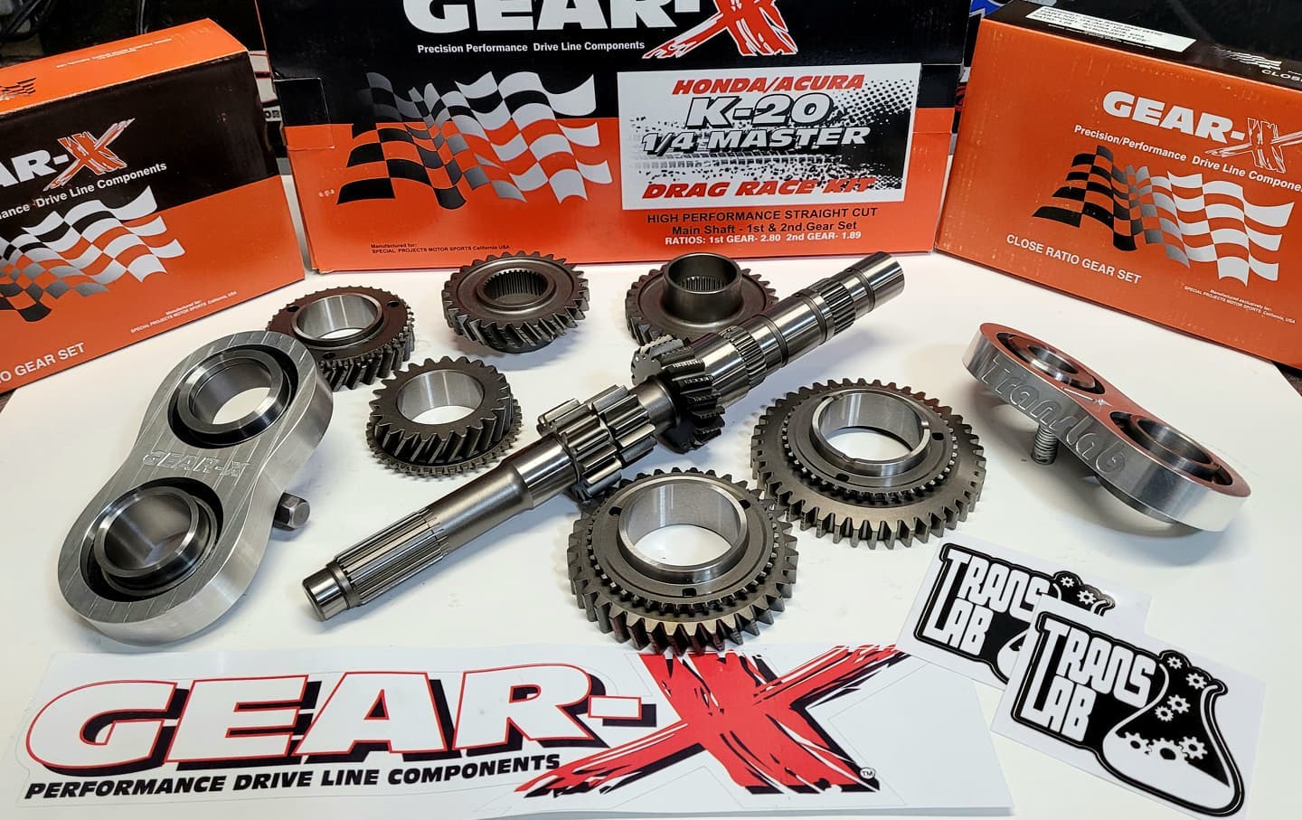 GEAR-X USA  "Drag1"  1/2 gearsets