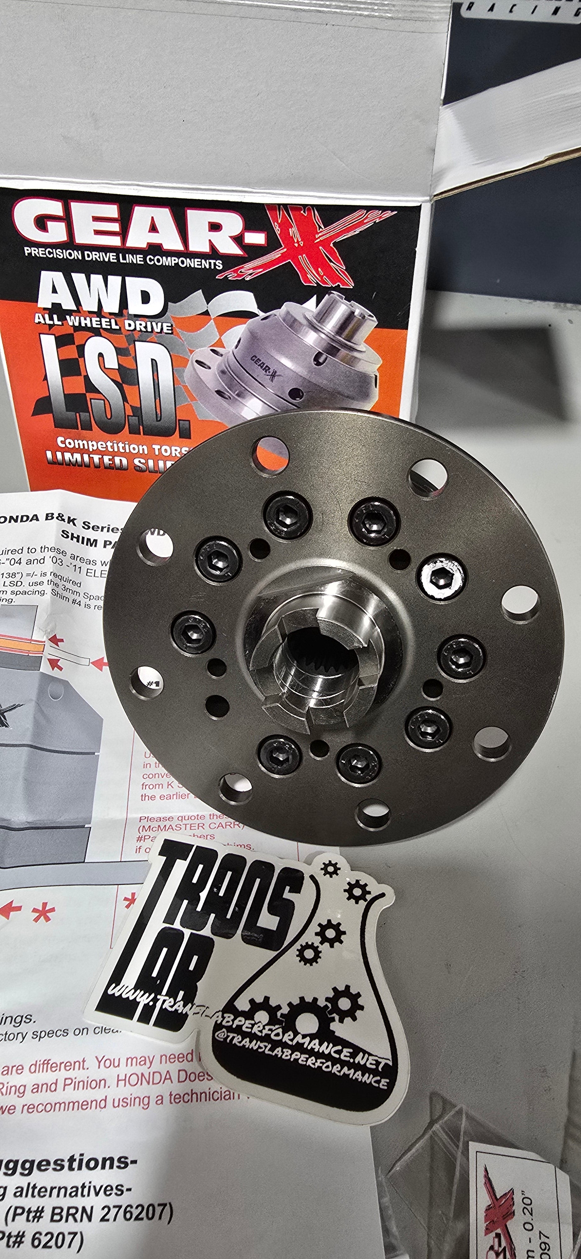 GEAR-X USA – TransLab Performance Transmissions LLC
