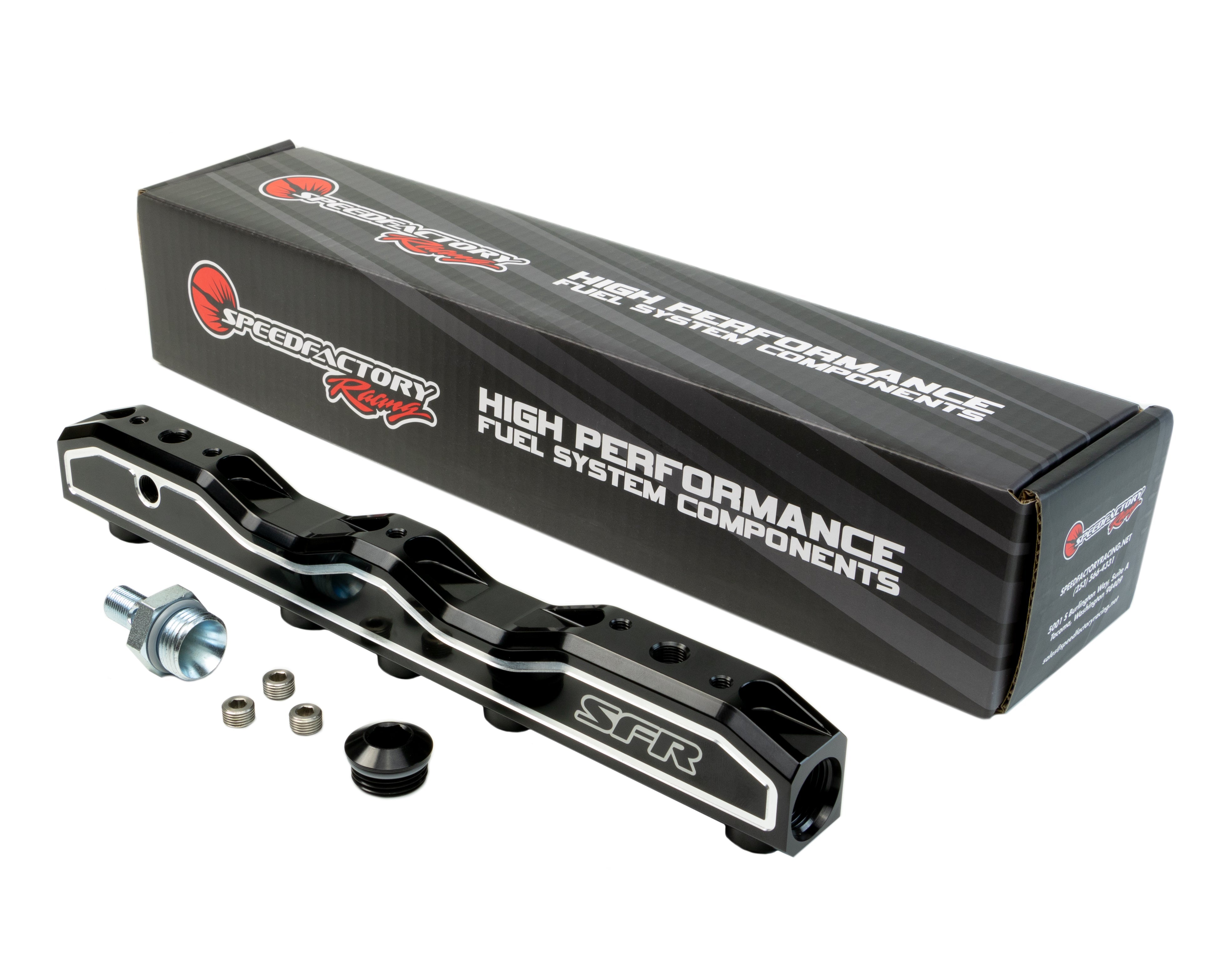 SpeedFactory Racing Billet B-Series 10AN Mega Flow Fuel Rail – TransLab ...