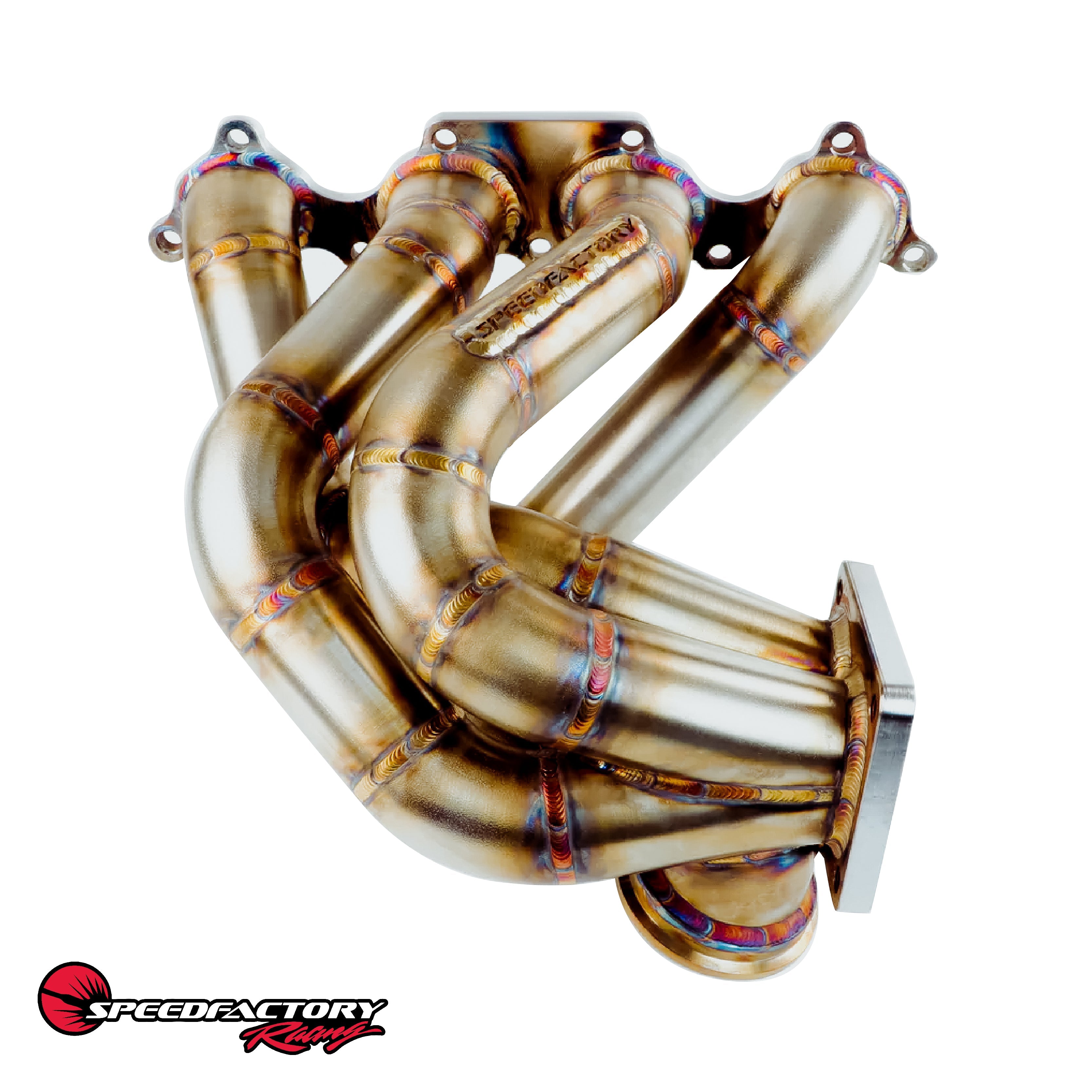 SpeedFactory Racing Forward Facing B-Series Outlaw Turbo Manifold ...